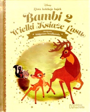 BAMBI 2 WIELKI KSIĄŻĘ LASU ZŁOTA KOLEKCJA BAJEK 60