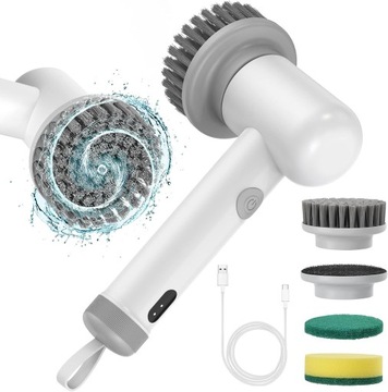 ZESTAW ELEKTRYCZNA SZCZOTKA OBROTOWA SPIN SCRUBBER