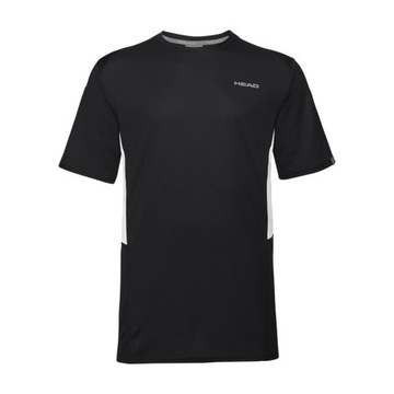 KOSZULKA HEAD CLUB TECH T-SHIRT BOY 2020 BLACK 164