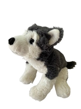 IKEA pluszak miś LIVLIG pies siberian husky 19cm