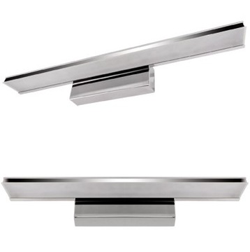 KINKIET ŁAZIENKOWY LED 9W NAD LUSTRO 42cm CHROM
