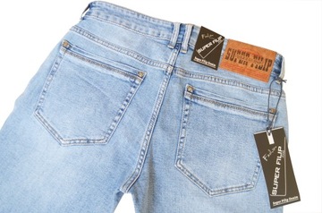 DŁUGIE spodnie jeans CLUBING pas 96-98 cm W35 L38