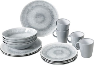 Zastawa obiadowa z melaminy Lunch Box Pearl BRUNNER