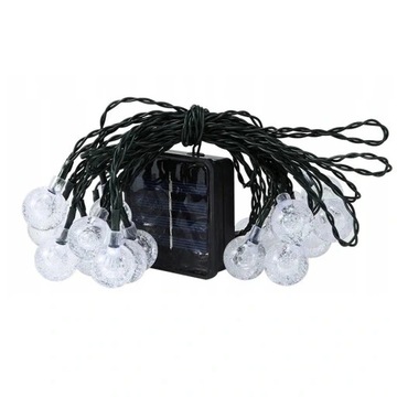 ГИРЛАНД СОЛНЕЧНЫЕ САДОВЫЕ ЛАМПЫ 100LED 12M