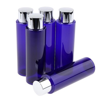 Opakowanie 5 pustych butelek wielokrotnego użytku Travel 250ML