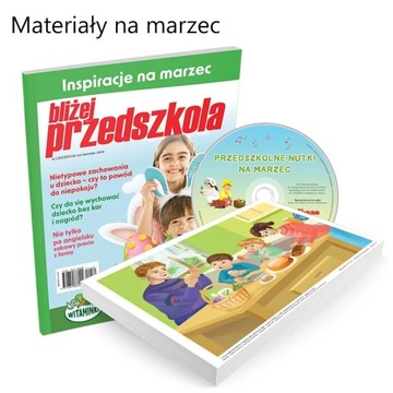 Miesięcznik + zestaw pomocy dydaktycznych 2.269/2024 - materiały na marzec