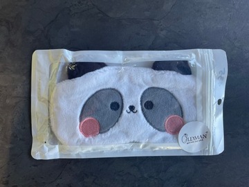 МАСКА ДЛЯ СПАНИЯ EYELID BADDER OLDMAN PANDA BEAR ПОДУШКА С ЭЛАСТИЧНЫМ ПЛЮШЕМ