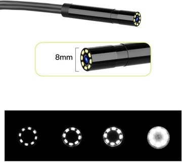 ЭНДОСКОПНАЯ КАМЕРА ДЛЯ ПРОВЕРКИ 10M FULLHD LCD 4,3