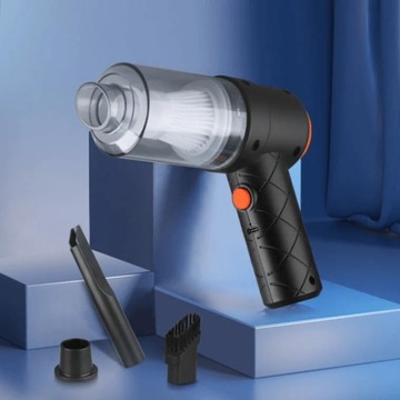 РУЧНОЙ МОЩНЫЙ БЕСПРОВОДНОЙ АВТОМОБИЛЬНЫЙ ПЫЛЕСОС ДЛЯ ДОМА В АВТОМОБИЛЬНОМ ВОЗДУХОДУВКЕ 2в1