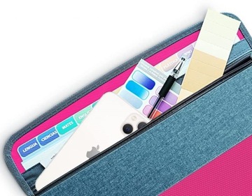 Папка для документов складная с 13 отделениями Biwuar