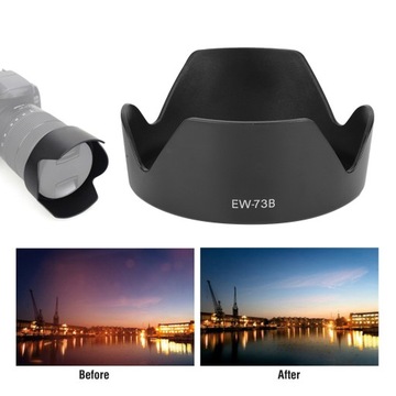 EW-73B Пластиковая черная бленда для объектива