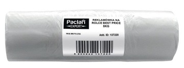 Одноразовые трелевочные мешки PACLAN в рулоне по 5 кг.