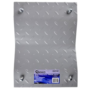 Geko Transport Rollers 1500 фунтов сталь New Type G02141