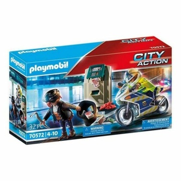 Playset City Action Police Motorbike Playmobil