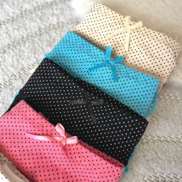 КОМПЛЕКТ 6 КРУЖЕВНЫХ ТРУСИКО-БАМБУКОВЫХ ТРУСИКОВ