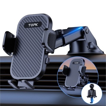Universal Car Holder Otary Rotary Phone на 360 ° Topk