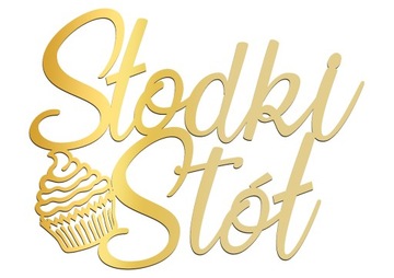 SŁODKI STÓŁ NAPIS NA STÓŁ WESELE ŚLUB ZŁOTY