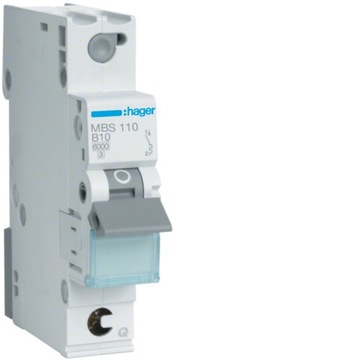 Wyłącznik nadprądowy 1P B10A QuickConnect MBS110