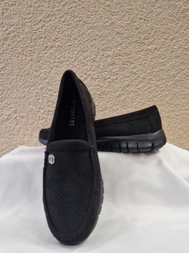ЛЕГКИЕ ЧЕРНЫЕ МОКАСИНЫ ОТ ХОРОШЕГО ДО ОТЛИЧНОГО R37
