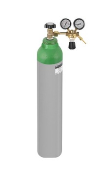 Новый баллон AR/CO2 MIX 200 бар, редуктор 4 бара