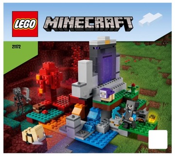 LEGO Minecraft 21172 Разрушенный портал