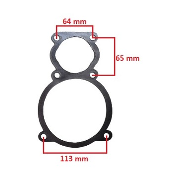 Тарелка клапана с прокладками для компрессоров ABAC B6000 Metabo Gudepol