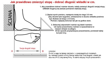 DEMAR wytrzymałe kalosze damskie RAINNY PRINT 0054 B, wyściółka tekstylna 37-38