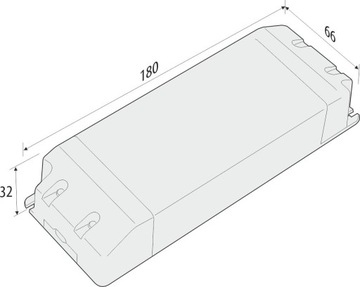 Блок питания для светодиодов MCJ 12В 100Вт IP20