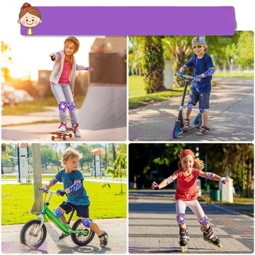 Защитный комплект для детей - велосипед и скейтборд S/M
