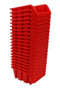 Kuwety na narzędzia warsztatowe do garażu MEGA ZESTAW 195x120x90 mm 20 szt