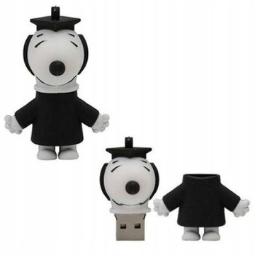 PENDRIVE USB SZYBKI FLASH DRIVE ULTRA PAMIĘĆ ZAWIESZKA PREZENT SNOOPY 16GB