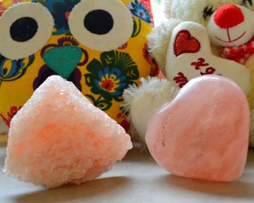 Lampka nocna prozdrowotna Bryłka LED sól Kłodawska