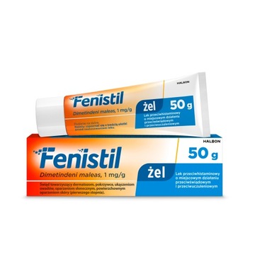 Fenistil żel 0,1% na ukąszenia owadów 50 g świąd