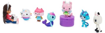 НАБОР ИЗ 7 ФИГУРОК КОШЕЧНЫЙ ДОМИК GABI PANDUS MERMERCAT FAIRY KITT