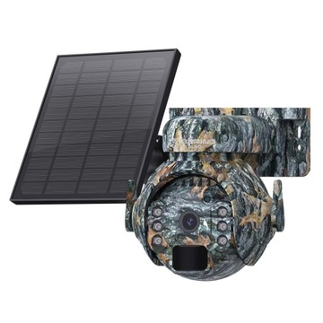 Fotopułapka Kamera Leśna Obrotowa GSM LTE SOLAR podgląd obraz