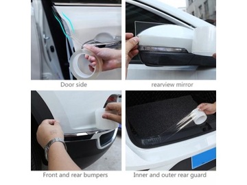 ЗАЩИТНАЯ ЛЕНТА ДЛЯ ПОРОГКОВ АВТОМОБИЛЯ 50мм х 5М