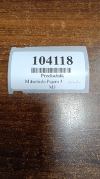 MITSUBISHI PAJERO 3 3.2 DID RELÉ