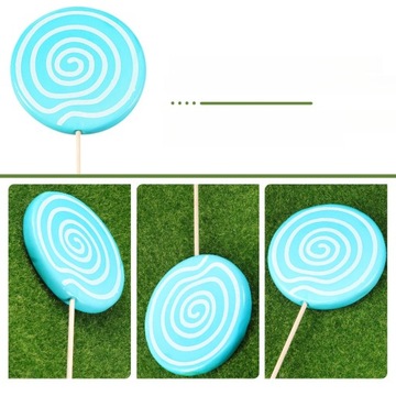 DEKORACJE ŚLUBNE LOLLIPOPS ZABAWKA 2 SZT