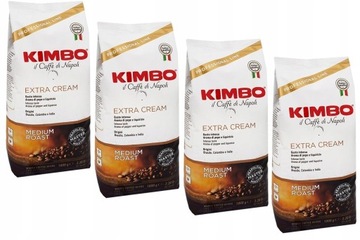 Кофе Kimbo Espresso Bar Extra Cream в зернах 1кг