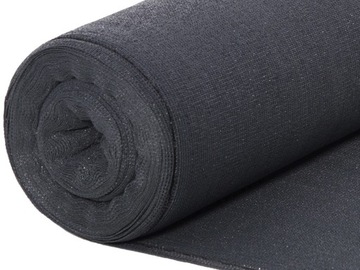 SIATKA CIENIUJĄCA 95% OSŁONA 1,5x10m ANTRACYT MASKUJĄCA NA OGRODZENIE PŁOT