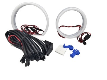 Белый хлопок RingI LED BMW E83 X3 E87 E60 E61 E90 E91 Белый дневной свет сильный