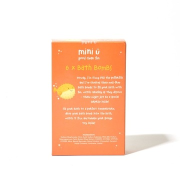 НАБОР МИНИ-U ИЗ 6 СВЕРКАЮЩИХ ШАРОВ ДЛЯ ВАННЫ