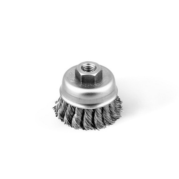 SZCZOTKA DOCZOŁOWA 60MM STAL M14 SZCZOTPOL 192-ESI
