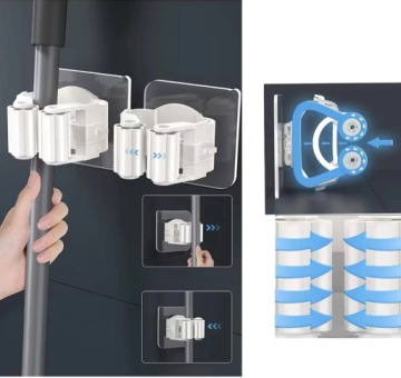 Держатель для швабры Грабли Инструменты Самоклеящийся органайзер