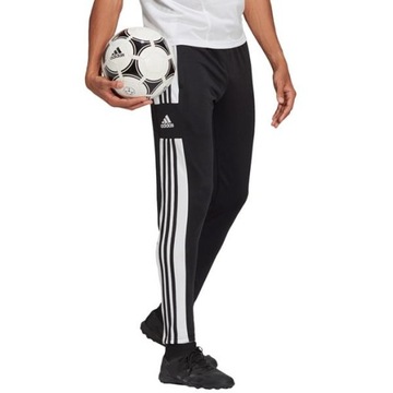 Adidas spodnie poliestrowe piłkarskie czarne męskie Sq21 tr GK9545 R. 3XL