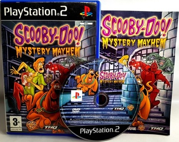 SCOOBY DOO MYSTERY MAYHEM PS2 – КАК НОВАЯ – ПЛАТФОРМА ДЛЯ ДЕТЕЙ!!!