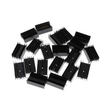 20 шт., 24 мм алюминиевая раковина MOSFET 7805
