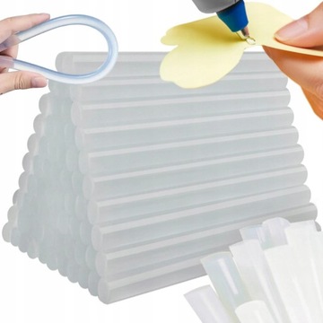 ГОРЯЧИЙ КЛЕЕВОЙ ПИСТОЛЕТ ПРОЗРАЧНЫЙ КЛЕЕВОЙ КАРТРИДЖ 1 КГ 11 ММ 60 ШТ.