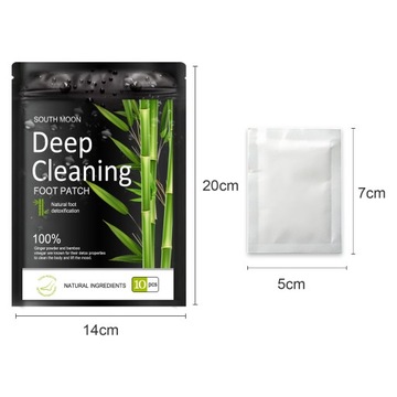 Detox Deep Cleaning детоксикационные очищающие патчи для ног 100 шт.
