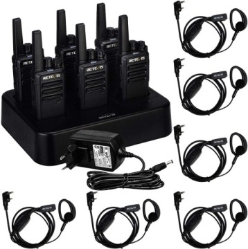 RETEVIS RT668 Walkie Talkie Набір 6 шт. PMR446 VOX Для Складу